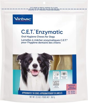 Virbac CET Enzymatic Oral Hygiene Chews for Dogs - Image 2
