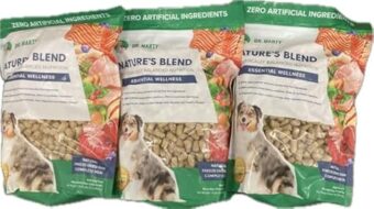 Dr. Marty Nature's Blend Freeze-Dried Raw Dog Food 48 oz (3 Bags x 16 oz)