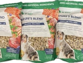 Dr. Marty Nature's Blend Freeze-Dried Raw Dog Food 48 oz (3 Bags x 16 oz)