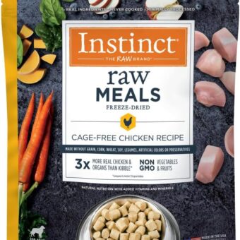 Instinct Freeze Dried Raw Meals Grain Free Dog Food, Dog Food Dry, Freeze Dried Dog Food, Raw Dog Food, Chicken Recipe, 25 oz