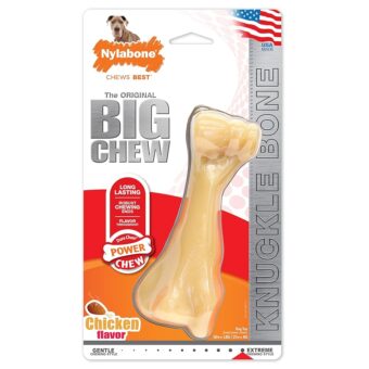 Nylabone Power Chew Knuckle Bone Big Dog Chew Toy Chicken XX-Large/Monster (1 Count)