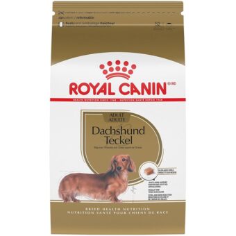 Royal Canin Dachshund Adult Breed Specific Dry Dog Food, 10 Lb bag