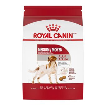 Royal Canin Medium Breed Adult Dry Dog Food, 30 lb bag