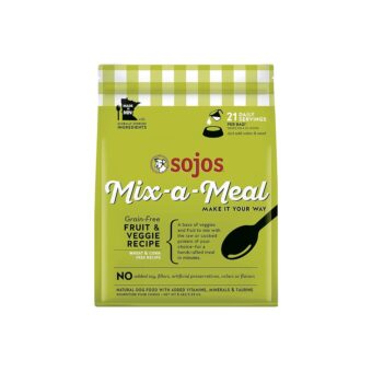 Sojos Mix-A-Meal Grain-Free Pre-Mix Dehydrated Dog Food, 8 lb