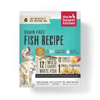 The Honest Kitchen Dehydrated Grain Free Fish Dog Food, 7 lb Box