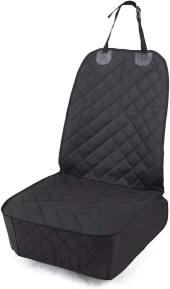 HONEST OUTFITTERS Dog Car Seat Cover, Pet Front Cover for Cars, Trucks, and Suv's - Waterproof & Nonslip Dog Seat Cover,(Front Seat)