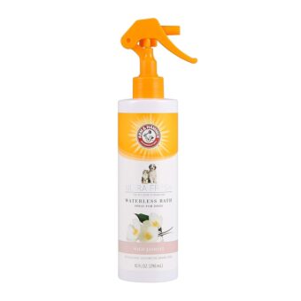 Arm & Hammer for Pets Ultra Fresh Waterless Bath Spray for Dogs in White Jasmine Scent | Dry Dog Shampoo, Dog Spray | Waterless Dog Shampoo and Dog Deodorizing Spray, Dog Spray...