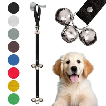 Caldwell's Pet Supply Co. Dog Potty Bells, Dog Bells to Go Outside, Hanging Dog Door Bell for Potty Training, Quality Bell for Dogs to Ring to Go Potty, Potty Bells for Dogs,...