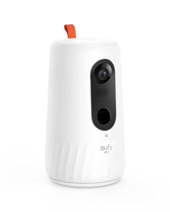 eufy Security Pet Camera for Dogs and Cats, On-Device AI Tracking and Pet Monitoring, 360° View, 1080p, with Treat Dispenser, Local Storage, 2-Way Audio, Phone App, No Monthly...