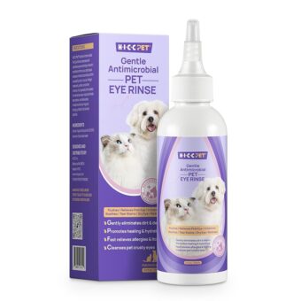 HICC PET Dog Eye Drops 5.1 fl oz Eye Drops for Dogs and Cats Vet-Recommended Dog Eye Infection Treatment to Soothe Eye Infection Allergy, Relieve Dry Eyes Pink Eyes, Dog Tear...