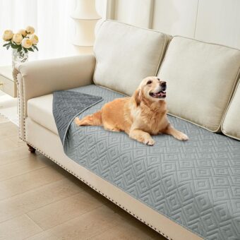 hyha Waterproof Dog Blanket, Soft Dog Bed Cover Pet Blankets, Waterproof Sofa Couch Cover for Dogs Washable, Reversible Pet Couch Covers for Sofa Furniture (30x70 Inch,...