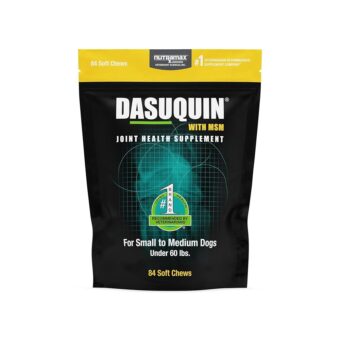 Nutramax Laboratories Dasuquin with MSM Joint Health Supplement for Small to Medium Dogs - With Glucosamine, MSM, Chondroitin, ASU, Boswellia Serrata Extract, and Green Tea...