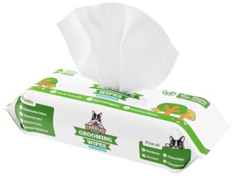 Pogi's Dog Grooming Wipes - 100 Dog Wipes for Cleaning and Deodorizing - Plant-Based, Hypoallergenic Pet Wipes for Dogs, Puppy Wipes - Quick Bath Dog Wipes for Paws, Butt, &...
