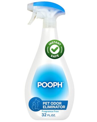 Pooph Pet Odor Eliminator, 32oz Spray - Dismantles Odors on a Molecular Basis, Dogs, Cats, Freshener, Urine, Poop, Pee, Deodorizer, Natures, Puppy, Fresh, Clean, Furniture,...