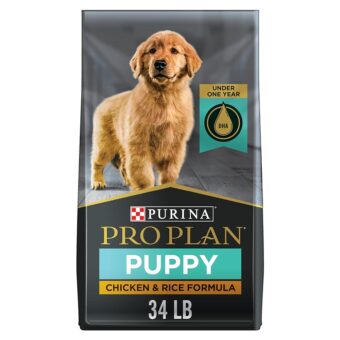Purina Pro Plan High Protein Dry Puppy Food, Chicken and Rice Formula - 34 lb. Bag