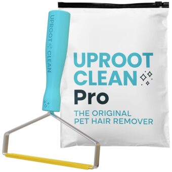 Uproot Cleaner Pro Pet Hair Remover - Special Dog Hair Remover Multi Fabric Edge and Carpet Scraper by Uproot Clean - Cat Hair Remover for Couch, Pet Towers & Rugs - Gets Every...