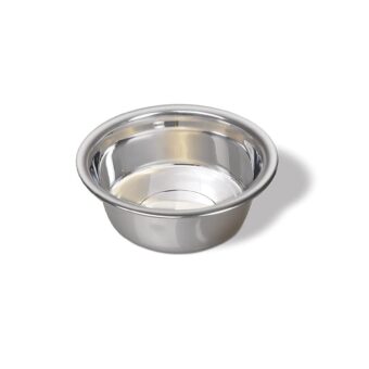 Van Ness Pets Small Lightweight Stainless Steel Dog Bowl, 16 OZ Food And Water Dish