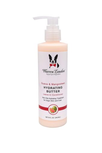 Warren London Hydrating Butter Leave In Pet Conditioner for Dogs | Lotion Skin and Coat Aloe Puppy & Dog Hair Detangler, Dry Skin, Fur Dandruff Use After Shampoo Bathing Made in...